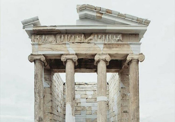 Tempio di Atena Nike, nell’Acropoli di Atene