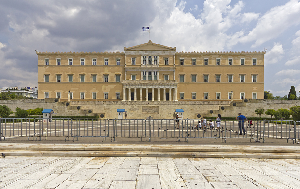 Palazzo Reale in Piazza Syntagma ad Atene